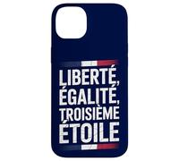 Liberté, Egalité, Troisième Étoile France FRA Coque pour iPhone 14 Plus