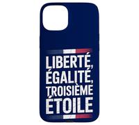 Liberté, Egalité, Troisième Étoile France FRA Coque pour iPhone 15 Plus