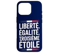 Liberté, Egalité, Troisième Étoile France FRA Coque pour iPhone 16 Pro