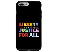 LIBERTÉ et Justice pour Tous Égalité Coque pour iPhone 7 Plus/8 Plus