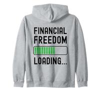 Liberté financière Chargement Vivre sans Dette Retraite anticipée Sweat à Capuche