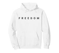 Liberté Minimaliste Déclaration Liberté Droits Indépendance Sweat à Capuche