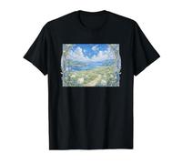 Liberté ou Flocage ? T-Shirt Graphique avec Valeur, Homme, Noir, L