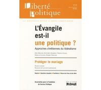 Liberte politique n37 -evangile est-il une politique 05-2007