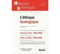 Liberte politique n42 l'ethique ecologique 09-2008