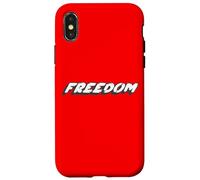 Liberté | Pouvoir, Droit d'agir, de Parler ou de Penser Coque pour iPhone X/XS