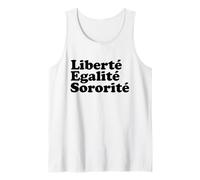 Liberté Sororite Égalité féministe Débardeur