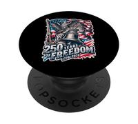 Liberty Bell - Jour de l'indépendance Patriotique des États-Unis PopSockets PopGrip Adhésif