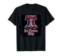 Liberty Bell Let Freedom Ring USA 250e Anniversaire 4 Juillet T-Shirt