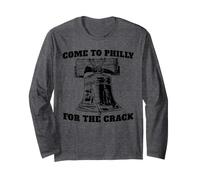 Liberty Bell Vient à Philly for The Crack Manche Longue