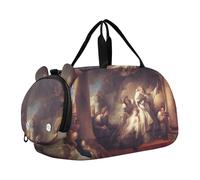 Liberty Delacroix Sac de sport pour enfant Motif peinture française, Impression Jean-Honoré Fragonard, Classique