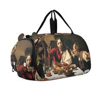 Liberty Delacroix Sac de sport pour enfant Motif peinture française, Peinture Caravage Supper, Classique