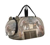 Liberty Delacroix Sac de sport pour enfant Motif peinture française, Raphaël Cardinal Vertus Théologiques, Classique