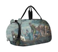Liberty Delacroix Sac de sport pour enfant Motif peinture française, Raphael Miraculous Draught Poissons, Classique