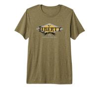 Liberty EST. 1776 ET Justice for All T-Shirt Haut de Gamme