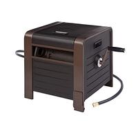 Liberty Garden 778 Boîte de rangement pour tuyau d'arrosage Bronze 200 pi