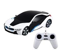 Liberty Imports Rastar 48400 BMW I8 Voiture Télécommandée, Noir & Blanc, Echelle 1/24