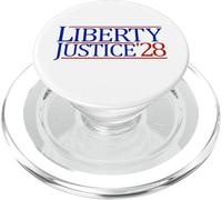 Liberty Justice '28 avec Liberté et Justice pour Tous PopSockets PopGrip pour MagSafe