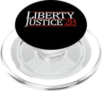 Liberty Justice '28 avec Liberté et Justice pour Tous PopSockets PopGrip pour MagSafe