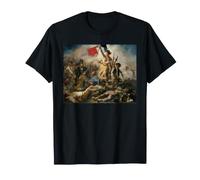 Liberty Leading The People Eugene Delacroix Peinture Art T-Shirt