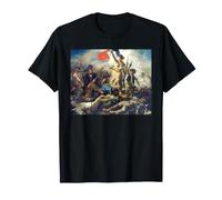 Liberty Leading The People Eugene Delacroix Peinture Art T-Shirt