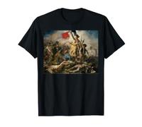 Liberty Leading The People Eugene Delacroix Peinture Art T-Shirt