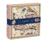 Liberty London Maxine 500 Piece Double Sided Puzzle with Shaped Pieces NEUF