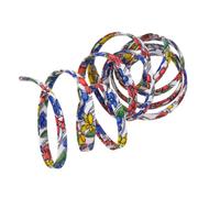 Liberty of London Jennie & Steve Ruban en coton Motif floral Bleu 4 mm 1 m