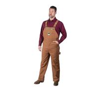 Liberty Walls Duck Bib Overall Salopettes, Pecan, 36W / 32L Homme