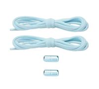 LIbgiubhy 1 paire de lacets élastiques multi-usages sans nœud pour un port et un retrait faciles des chaussures de sport avec anneaux métalliques, E