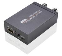 LIbgiubhy Adaptateur BNC vers compatible avec détection automatique de résolution pour signaux AHD, CVI, TVI, CVBS