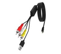 LIbgiubhy Adaptateur HDTV Zu-3RCA 1080P HDTV 3RCA vers HDTV Câble de conversion de signal pour consoles de jeux vidéoprojecteurs