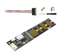 LIbgiubhy Adaptateur PCIe vers carte de conversion de disque solide SFF8611 pour interface informatique 2230 2242 2260 et 2280
