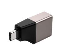 LIbgiubhy Adaptateur vidéo portable USB C vers HDTV 4K @ 60 Hz compatible avec plusieurs appareils USB C vers HDTV 4K pour ordinateurs portables et téléphones