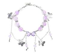 LIbgiubhy Alliage moderne inspiré du papillon mystique avec des motifs de papillons artistiques pour les amateurs de mode