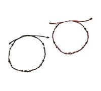 LIbgiubhy Bijoux tressés à la main traditionnels tressés à la main pour les couples avec des facteurs chinois traditionnels