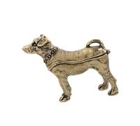 LIbgiubhy Boîte à bijoux en métal de style antique faite à la main en forme d'animal pour bijoux, accessoires de rangement, organisateur de trésor