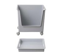 LIbgiubhy Boîte de rangement polyvalente avec support de rangement efficace pour la maison, pour vêtements, livres et articles