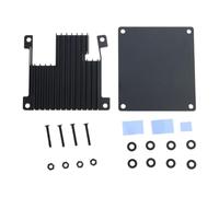 LIbgiubhy Boîtier en métal pour 2 boîtiers de dissipateur thermique en alliage d'aluminium Carte de développement Boîtier en métal Remplacement de dissipation thermique