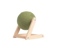 LIbgiubhy Boule à mâcher rotative naturelle pour chat - Pour nettoyer les dents des chats