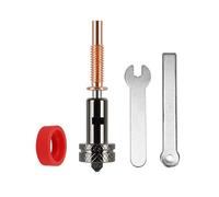 LIbgiubhy Buse de 4 mm avec pointe en acier trempé et tube intérieur en alliage TC4 pour imprimante 3D avec haute résistance à l'usure