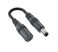 LIbgiubhy Câble d'extension d'alimentation fiable 22AWG DC5521 DC5 5 x 2 1 mm Câble d'extension d'alimentation Rallonge Fil Compatibilité universelle