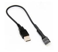 LIbgiubhy Câble USB 2.0-A mâle à 9 broches vers fiche 9 broches pour cartes mères