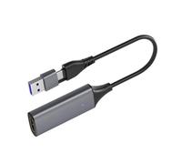 LIbgiubhy Capture la connexion de périphérique de carte USB 2.0 type C ordinateur hôte ordinateur portable câble adaptateur station d'accueil 1080p 60 Hz