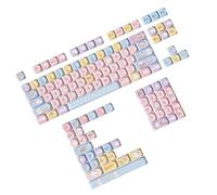 LIbgiubhy Capuchons de touches colorés Thème Candy Bear 131 Ajustement des touches pour claviers mécaniques Commutateurs Jeu de touches