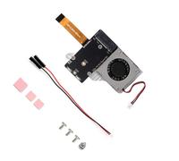 LIbgiubhy Carte adaptateur PCIe avancée pour cartes mères avec ventilateur actif améliore l'extension de l'efficacité du travail