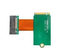 LIbgiubhy Carte de transfert de modification Go 2240 vers 2280 NVMe M.2 adaptateur 90 degrés carte de transfert