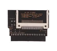 LIbgiubhy Carte mémoire compacte vers ordinateur portable 3 5" 40 broches adaptateur IDE femelle électronique carte disque dur conversion