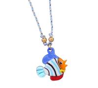LIbgiubhy Collier à breloques en forme de poisson - Collier multifonction pour femme à la recherche de styles distinctifs