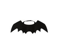 LIbgiubhy Costume d'Halloween réglable pour chien avec ailes de chauve-souris - Cape noire - Costume de festival et de cosplay